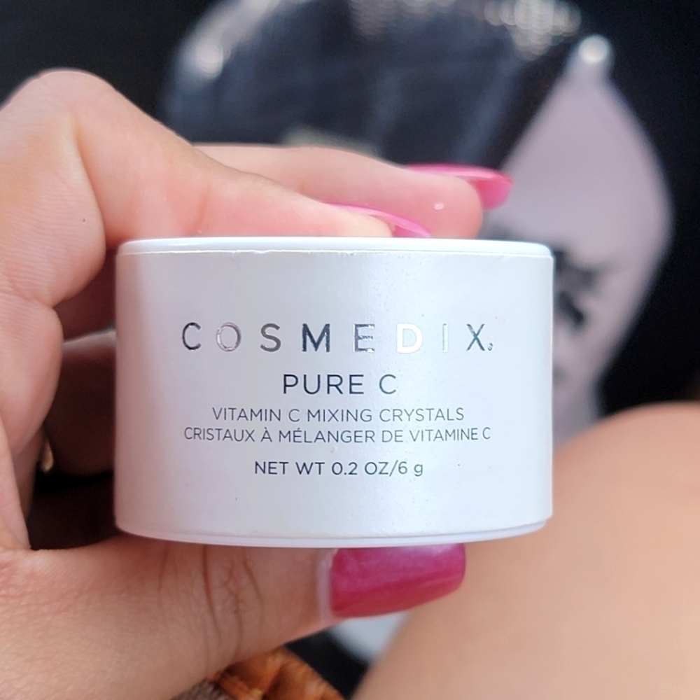 Cosmedix Pure C Vitamin C Mixing Crystals NEW size .2 oz